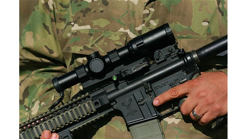 Primary Arms 1-6X Scope with Patented ACSS 5.56 / 5.45 / .308 Reticle &quot;Advanced Combined Sighting System&quot; PAPS1-6X, Black