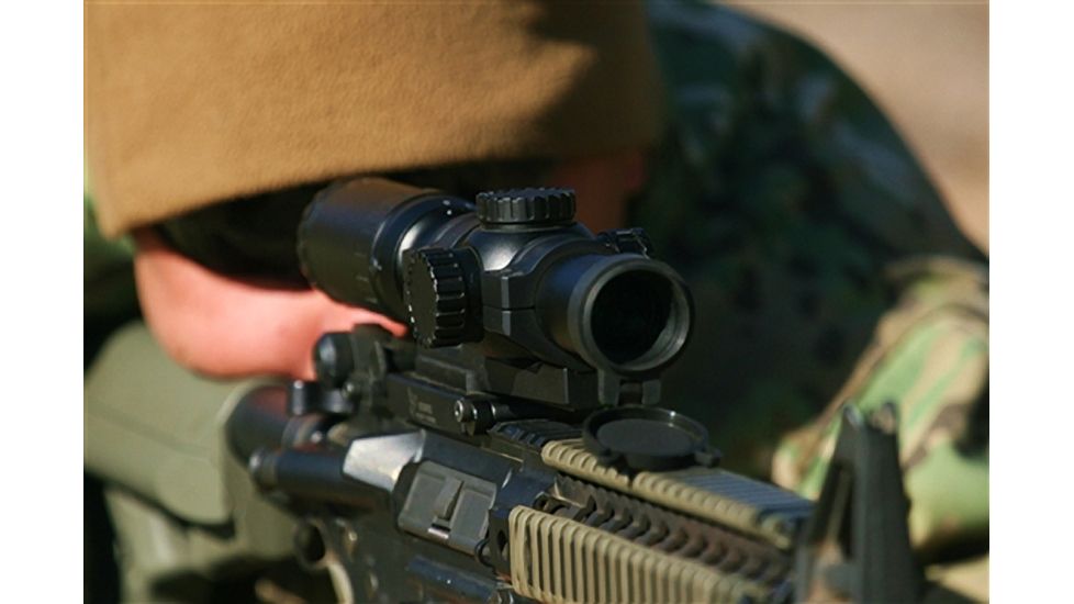 Primary Arms 1-6X Scope with Patented ACSS 5.56 / 5.45 / .308 Reticle &quot;Advanced Combined Sighting System&quot; PAPS1-6X, Black