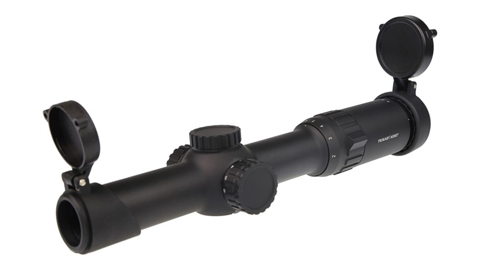 Primary Arms 1-6X Scope with Patented ACSS 5.56 / 5.45 / .308 Reticle &quot;Advanced Combined Sighting System&quot; PAPS1-6X, Black