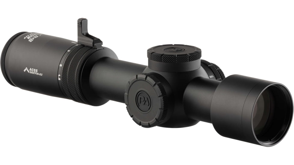 Primary Arms Compact PLxC 1.5-12X36mm 30 mm Tube Rifle Scope, First Focal Plane