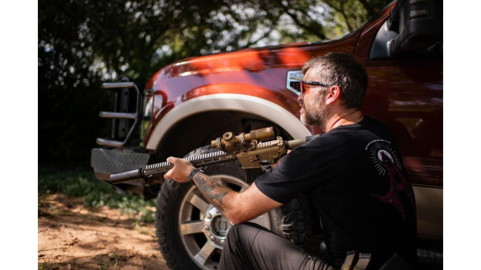 Primary Arms Compact PLxC 1-8x24mm RDB LPVO 30mm Tube Rifle Scope, First Focal Plane, ACSS Raptor 5.56/.308 Yard G2 Reticle, FDE, PA-PLXC-1-8X24F-RDB-RAPTOR-5.56Y-G2-FDE