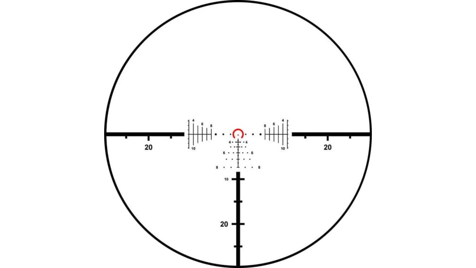 Primary Arms Compact PLxC 1-8x24mm RDB LPVO 30mm Tube Rifle Scope, First Focal Plane, ACSS Raptor 5.56/.308 Yard G2 Reticle, FDE, PA-PLXC-1-8X24F-RDB-RAPTOR-5.56Y-G2-FDE