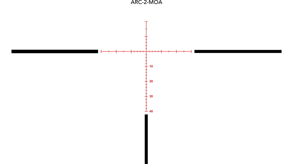 Primary Arms SLx Series Rifle Scope, 4-16x44mm, First Focal Plane, ARC 2 MOA Illuminated Reticle, Black, 610126