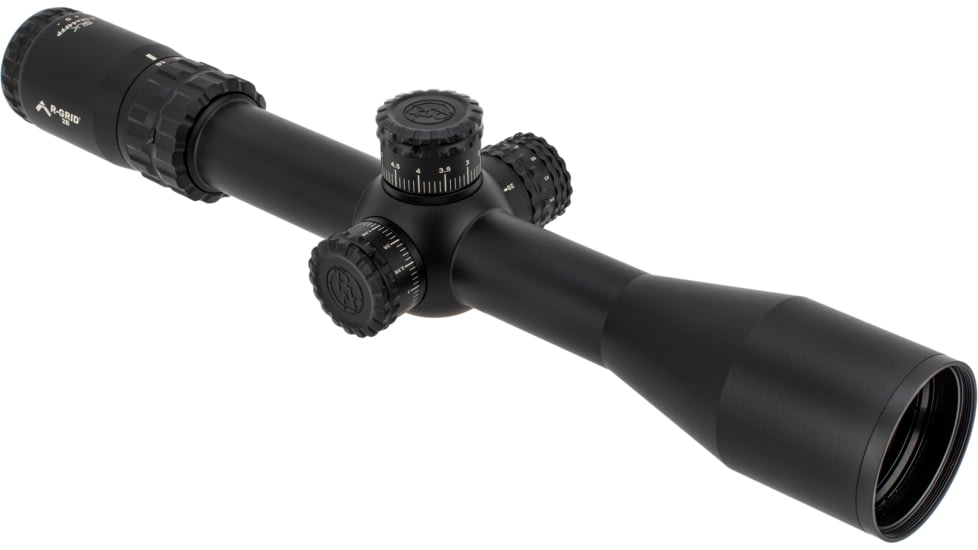 Primary Arms SLX 4-16x44mm Rifle Scope, Illuminated R-Grid 2B Reticle, FFP, Black, 610122