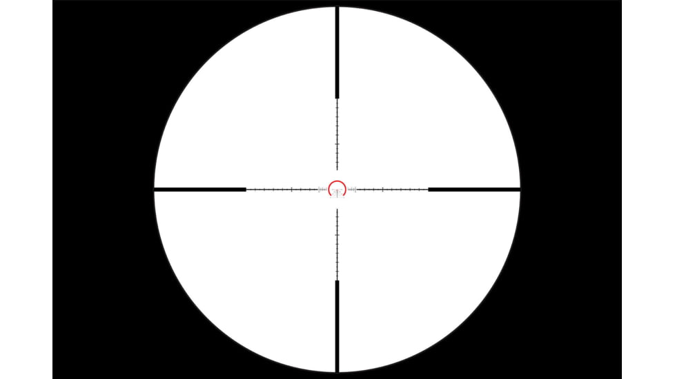 Primary Arms Compact PLx Rifle Scope, 1-8x24mm, 30 mm Tube, First Focal Plane, ACSS Raptor M8 Meter Reticle, Black, 610148