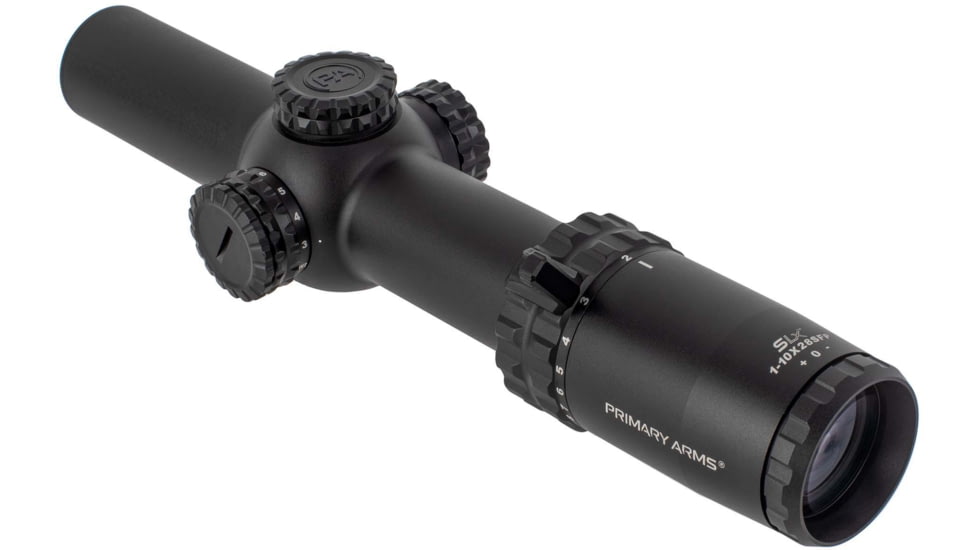 Primary Arms The SLx 1-10x28mm Rifle Scope, Second Focal Plane, ACSS Griffin M10S, Black, 610156