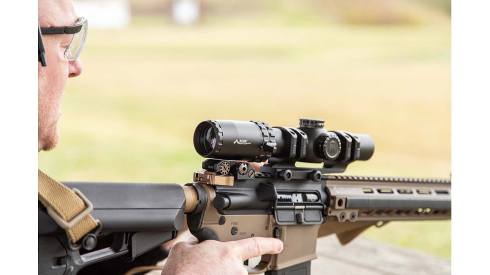 Primary Arms The SLx 1-10x28mm Rifle Scope, Second Focal Plane, ACSS Griffin M10S, Black, 610156
