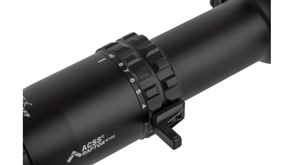 Primary Arms The SLx 1-10x28mm Rifle Scope, Second Focal Plane, ACSS Griffin M10S, Black, 610156