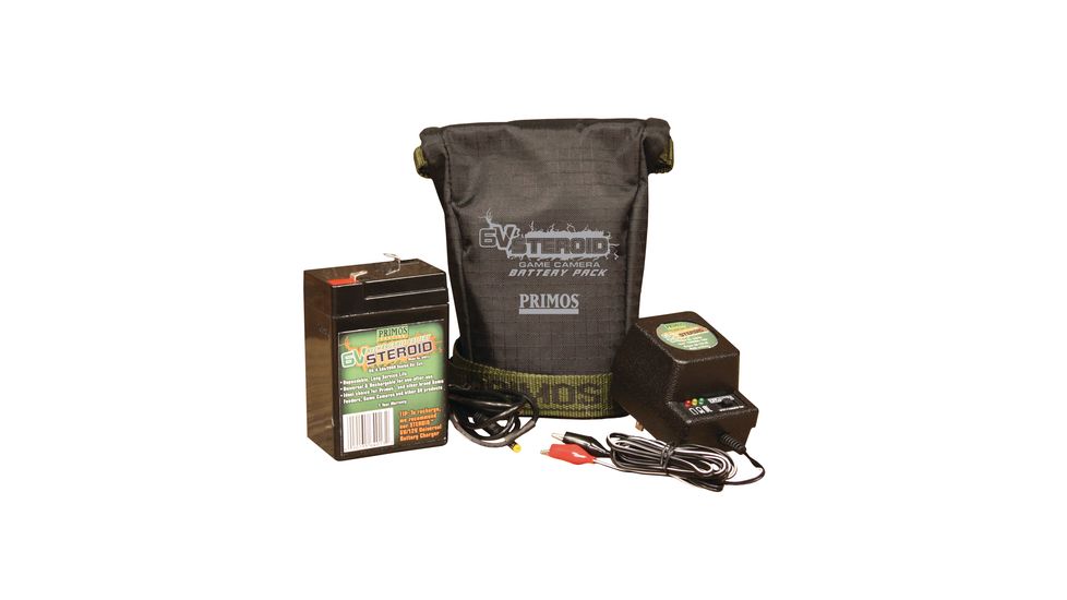 Primos 6v Steroid Battery And Charger Combo For Truth Cams
