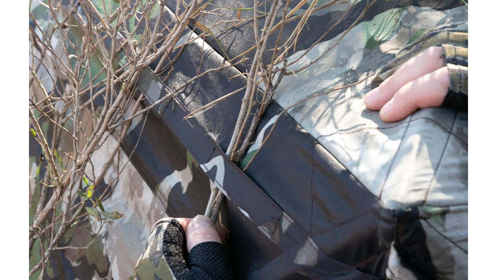 Primos Hunting Full Frontal One Way See Through Veil Ground Blind, 65112