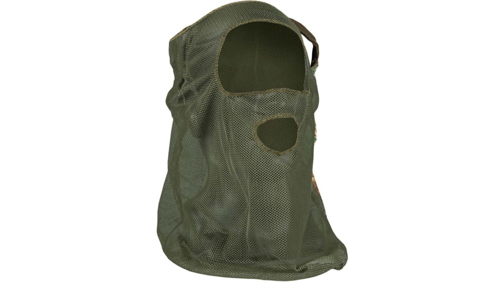 Primos Hunting Mesh 3/4 Face Mask - Card, OD Green, One Size, PS6662