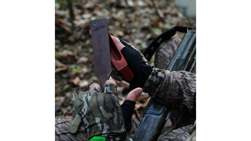 Primos Hunting Primos Turkey Box Call Lil Heart Breaker, Brown/Purple, 230