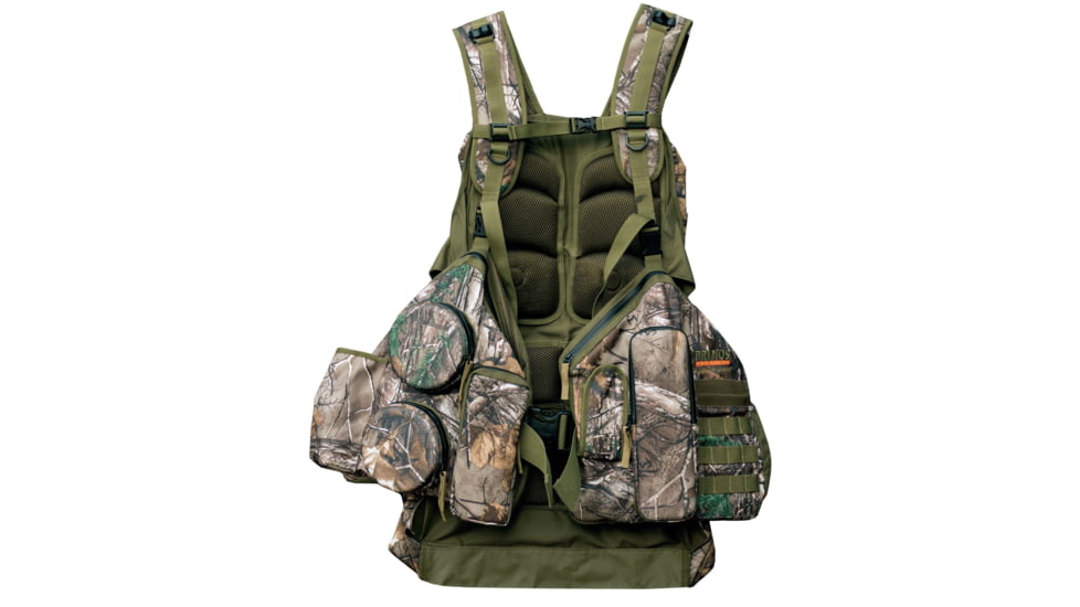 Primos Hunting Rocker Strap Realtree Extra Poly Vest, Green Camo, Medium-Large, 65717