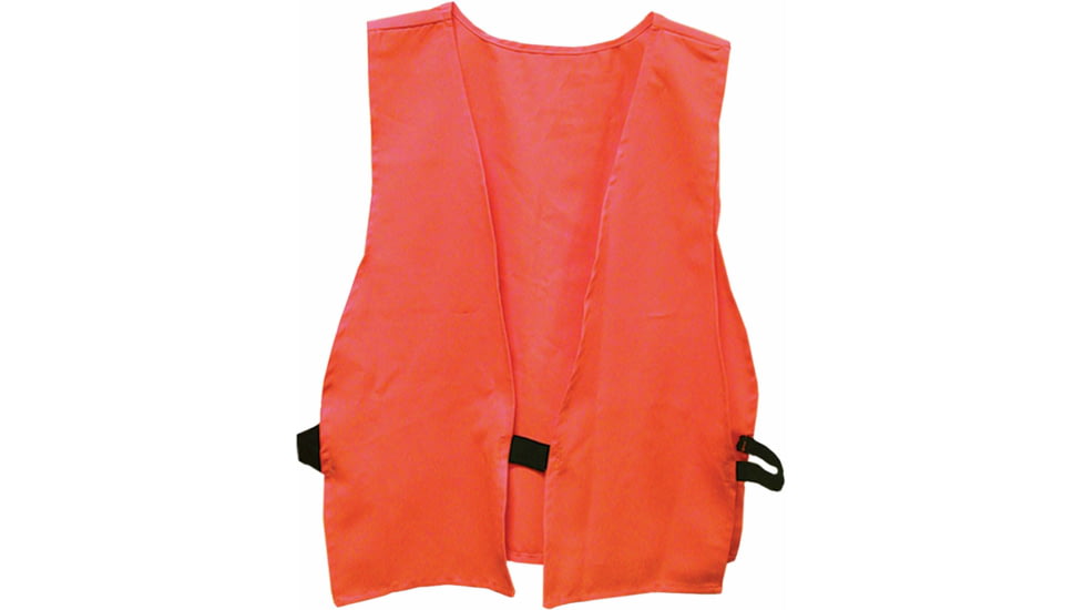 Primos Hunting Safety Logo On Back Poly Vest, Hunter Orange, 6365