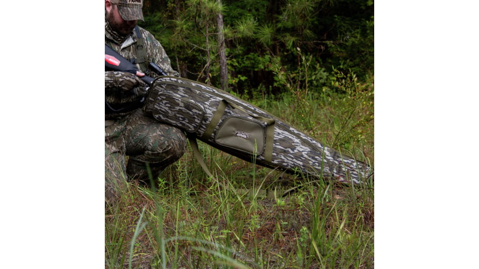 Primos Hunting Scoped Rifle Case, 48in, Mossy Oak Bottomland, Hang Tag, 65635