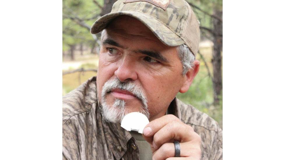 Primos Hunting Sound Plate Series Ivory Plate Single Elk Call, Blister, 159