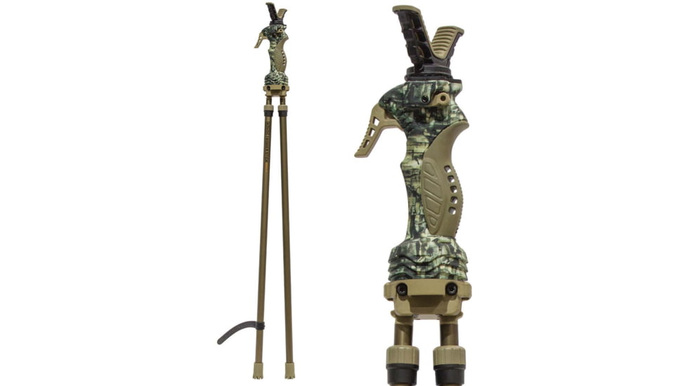 Primos Hunting Trigger Stick Gen3 Bipod 24-62in - Clam, Camo, 65814