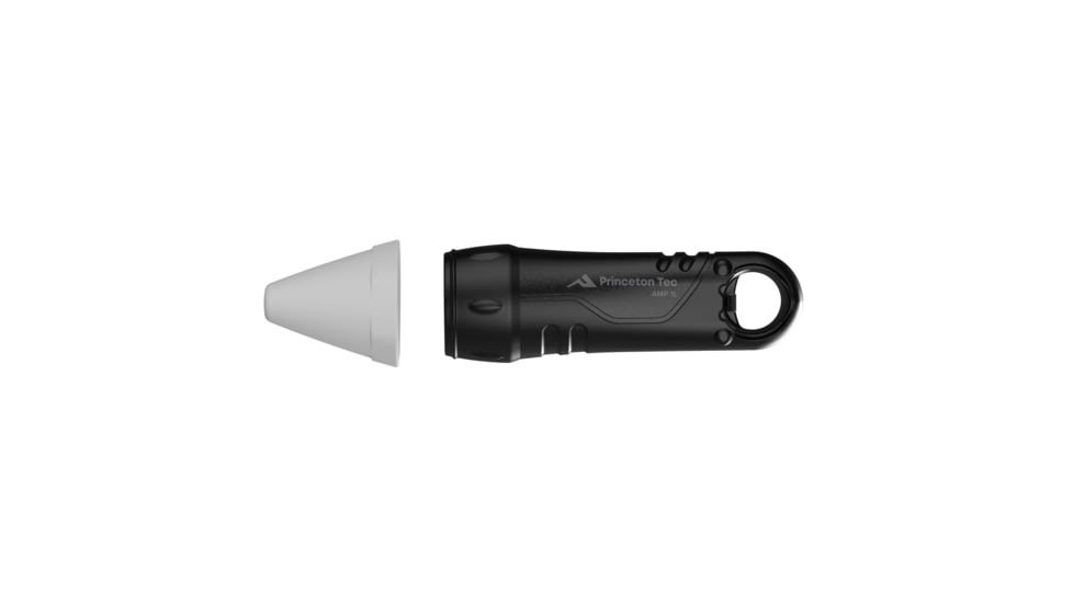 Princeton Tec AMP 1L Flashlights, 100 Lumens, Black, AMP1RBK-BK