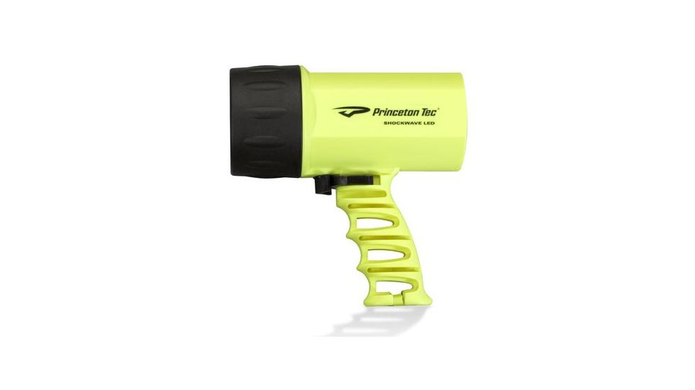 Princeton Tec Shockwave LED, Neon Yellow, 400 lm, 8 x C Alkaline, TEC-8LR-NY