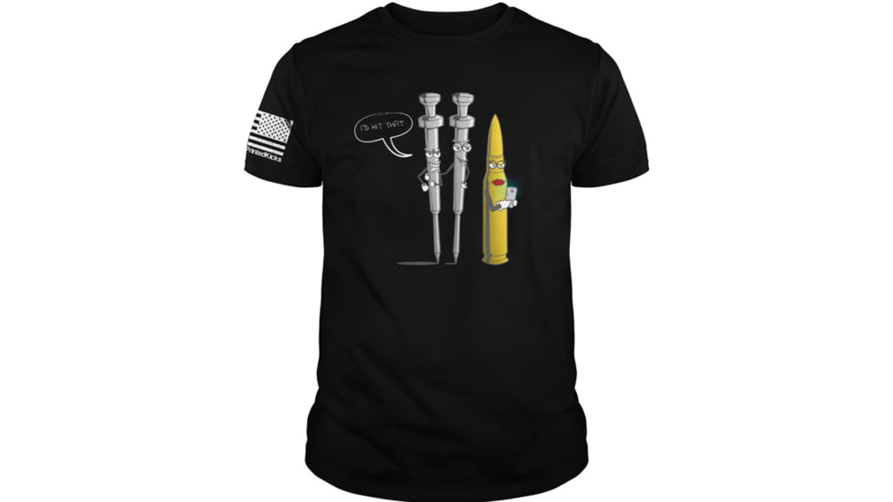 Printedkicks Printed Kicks I'd Hit That Men's T-shirt Black Xx-large