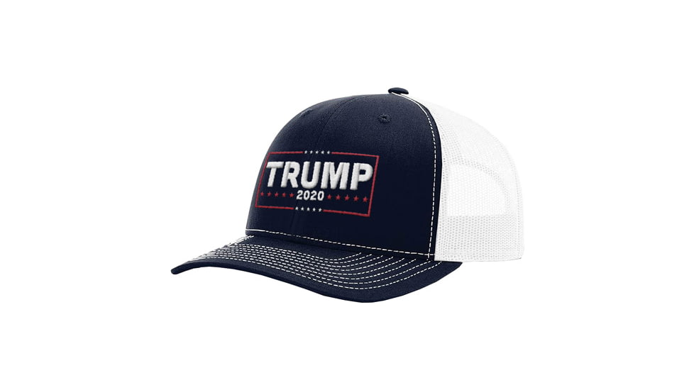 Printedkicks Printed Kicks Trump In 2020 Rch 112 Mesh Back Hat Navy/wht