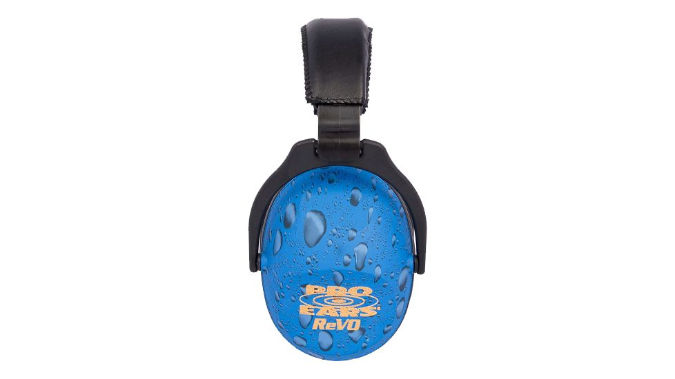 Pro Ears ReVo 26 Earmuffs, Blue Rain