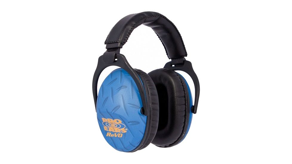 Pro Ears ReVo 26 Earmuffs, Blue Diamond