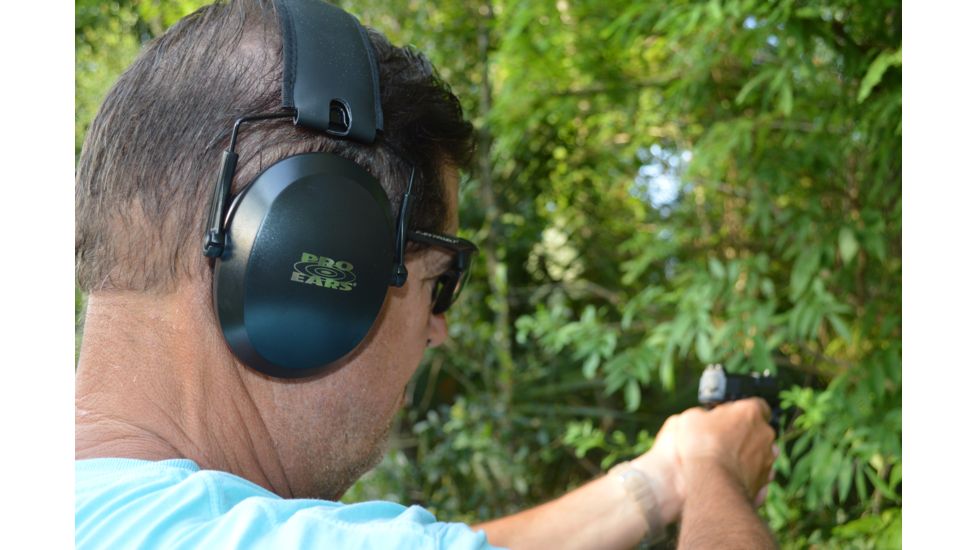 Pro Ears Ultra Gel 25 Hearing Protection, Black, PEUG25BBX