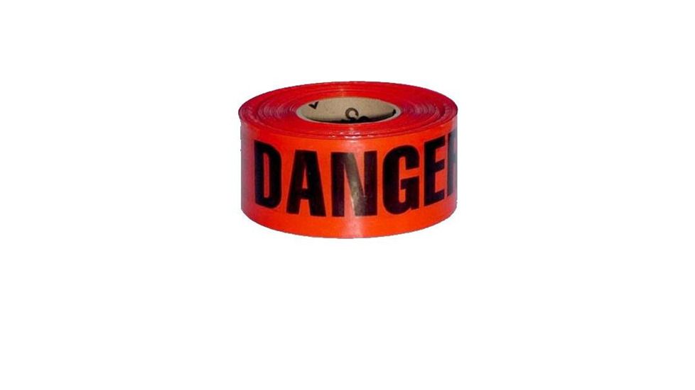 Pro-Line Traffic Safety Pro-line - Barricade Tape - 3 Mil. X 1000 - BT3RDANGER