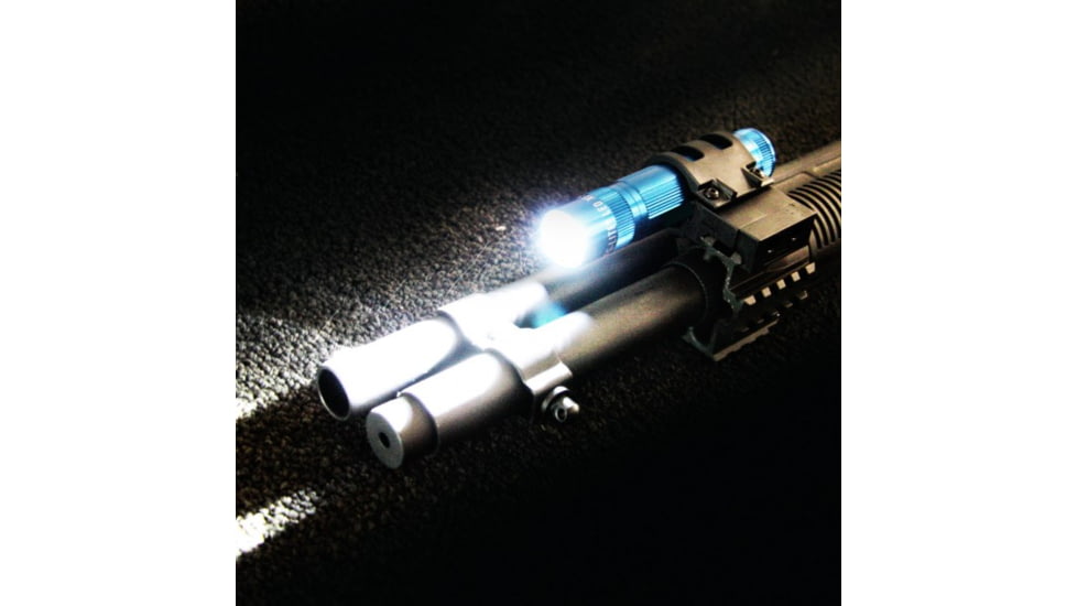Pro Mag Picatinny Rail Off-Set Flashlight Mount-Black 192094