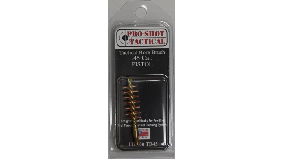 Pro-Shot Tactical Pull-Thru Bronze Brush .45