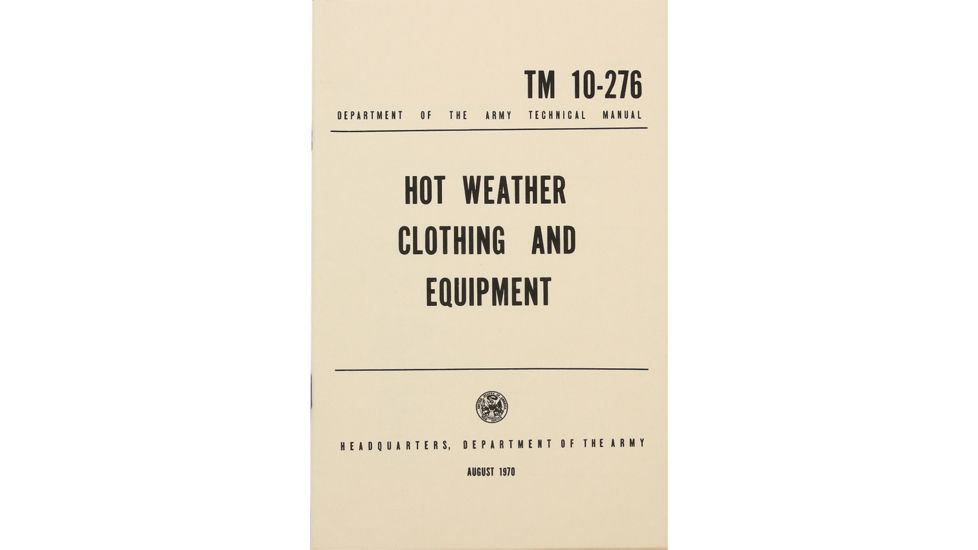 ProForce Book Hot Weather Clothing BK277
