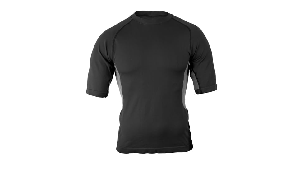 Propper Adventure Tech Level I S/S Top, 95/5 Polyester/XStatic (L), Size Size Small, Color Black
