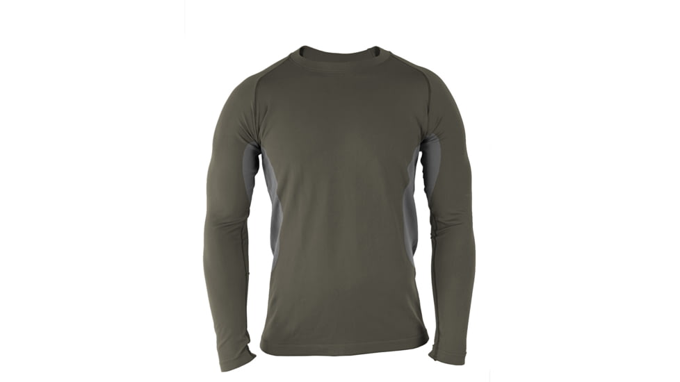 Propper Adventure Tech Level II L/S Top, 95/5 Polyester/XStatic (M), Size Size Small, Color Alpha Green