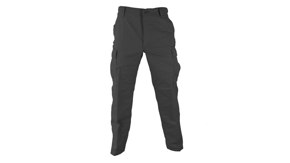 Propper BDU Trouser, 65/35 Poly/Cotton Battle Rip - Men's, Dark Gray, Small, Long, F520138024S3