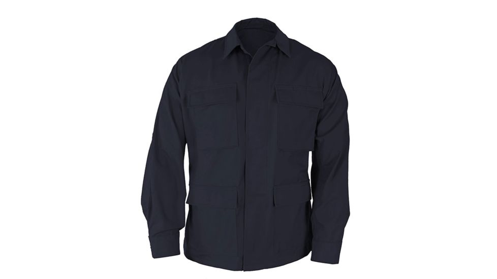 Propper Genuine Gear BDU Coat, 60/40 Cotton/Poly Ripstop - Men's, LAPD Navy, 3XL, Regular, F5450254503XL2