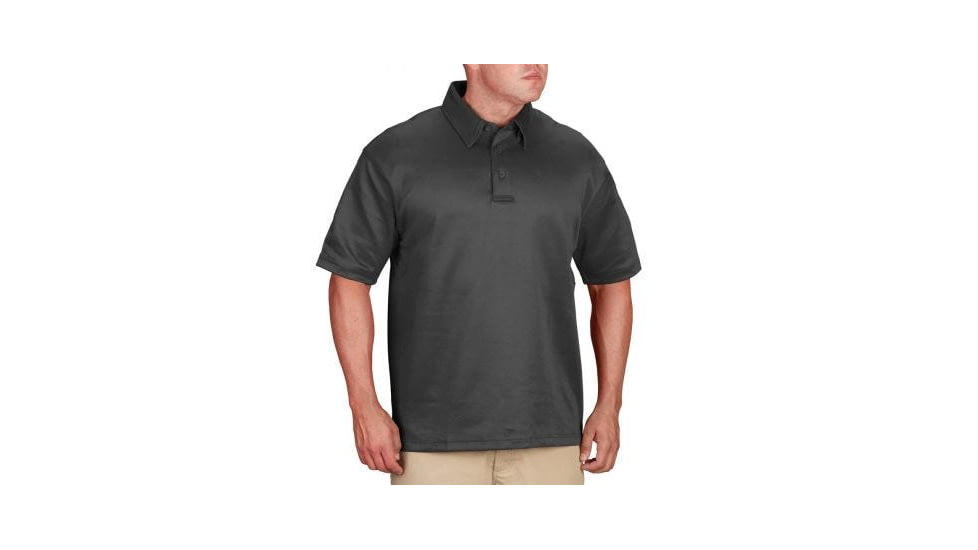 Propper I.C.E. Performance Short Sleeve Polo - Mens, Chacoal, 3XL, F5341720153XL