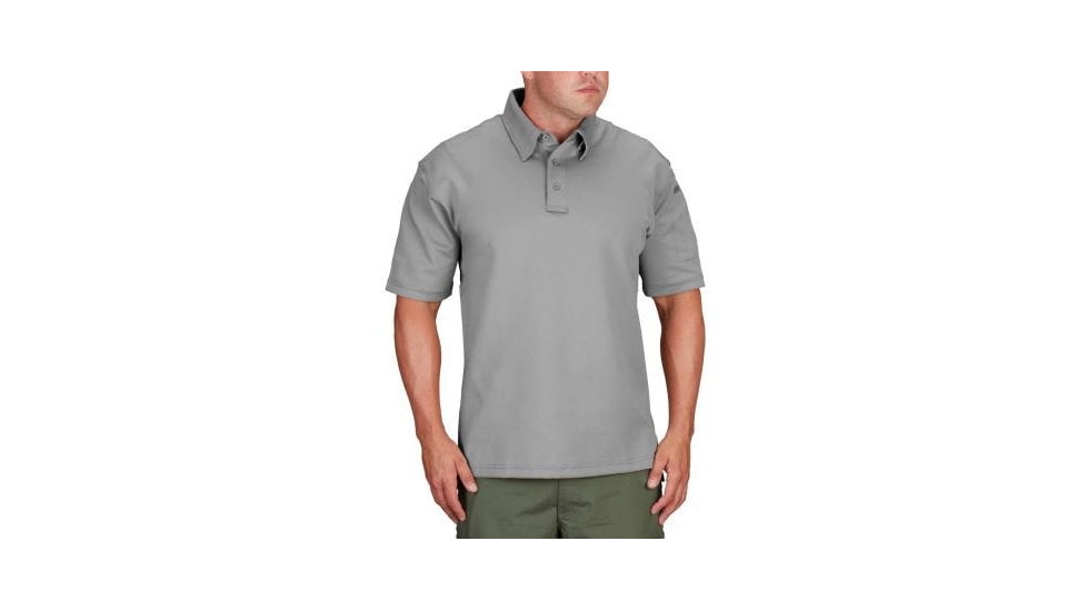 Propper I.C.E. Performance Short Sleeve Polo - Mens, Grey, M, F534172020M