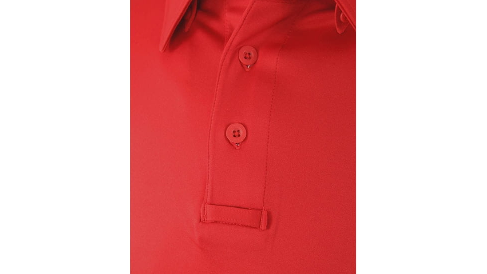 Propper I.C.E. Performance Short Sleeve Polo - Mens, Red, XS, F534172600XS