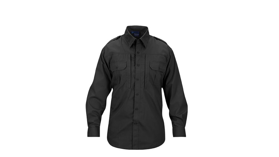 Propper Lightweight Tactical Long Sleeve Shirt - Men's, Charcoal Grey, 3XL, Regular, F5312500153XL2