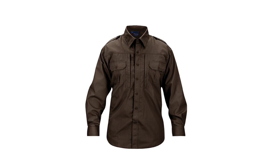 Propper Lightweight Tactical Long Sleeve Shirt - Men's, Sheriff Brown, 3XL, Regular, F5312502003XL2
