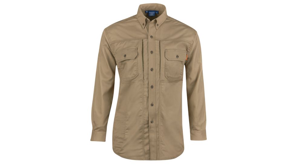 Propper Mens FR Long Sleeve Work Shirt,Khaki,3XL2 F53193J2503XL2