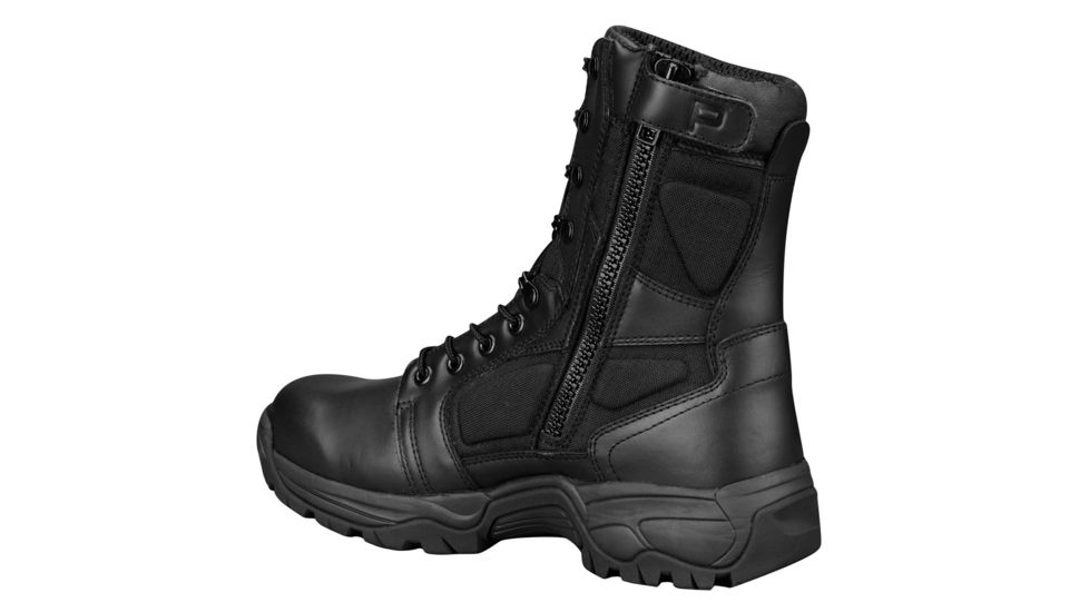Propper Mens Series 200 8in Waterproof Side Zip LE Boot,Black,Size 7W F45111T0017W