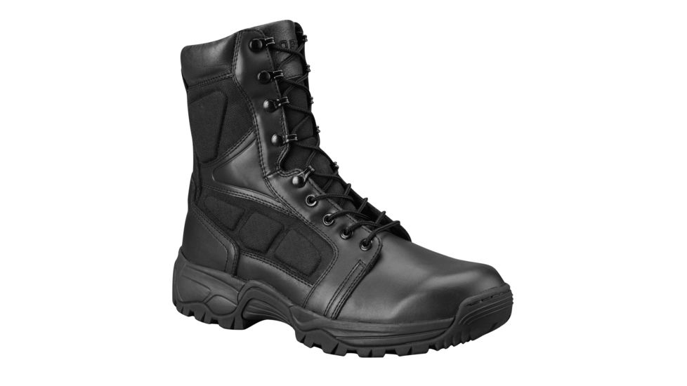Propper Mens Series 200 8in Waterproof Side Zip LE Boot,Black,Size 7W F45111T0017W