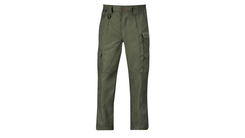 Propper Men's Tactical Trousers, 65/35 Poly/Cotton Canvas, 28x37, Olive Green