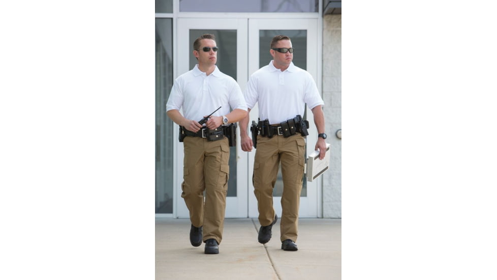 Propper Uniform Short Sleeve Polo - Mens, White, M, F53554C100M