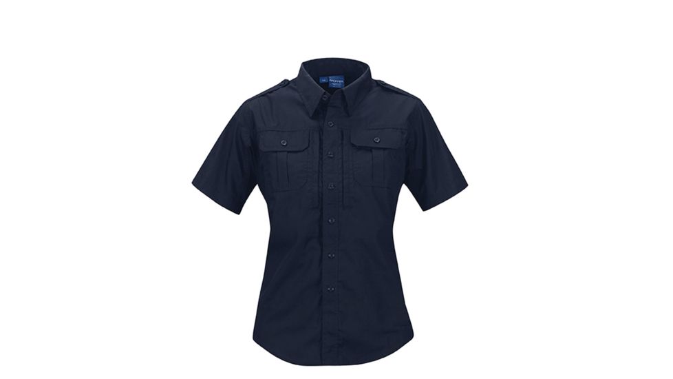 Propper Womens Tactical Shirt - Short Sleeve, LAPD Navy, Extra Small, F530450450XS