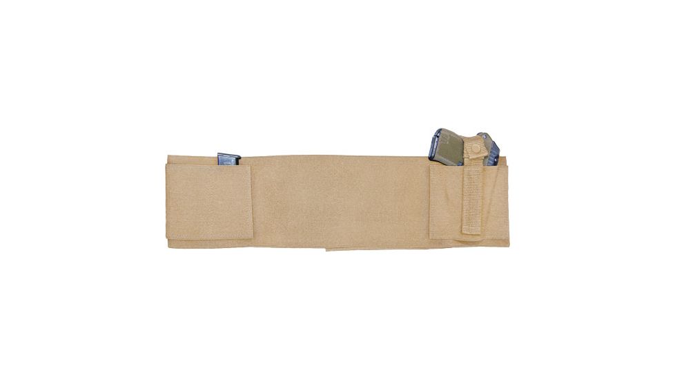 Personal Security Products Concealed Carry Belly Band Holster, Small/Medium, 28 in - 34 in, Tan, BELLYBANDNM