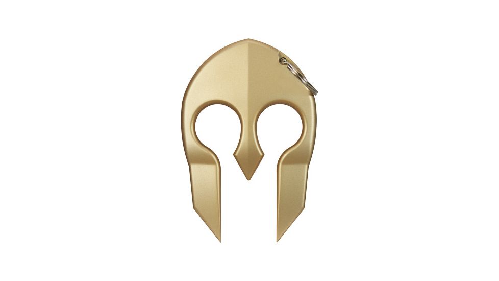 Personal Security Products Spartan Self Defense Key Chain, Gold, SPARTANGL