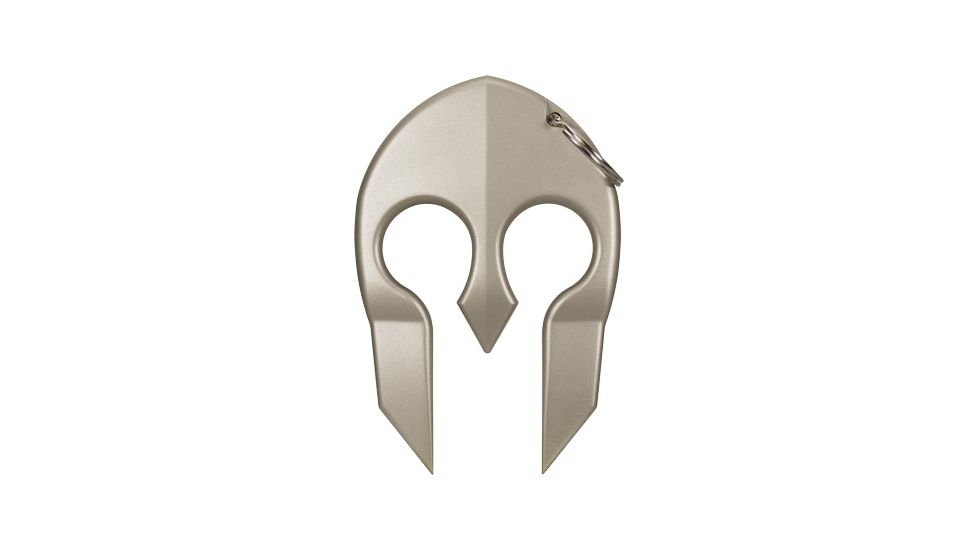 Personal Security Products Spartan Self Defense Key Chain, Silver, SPARTANSL
